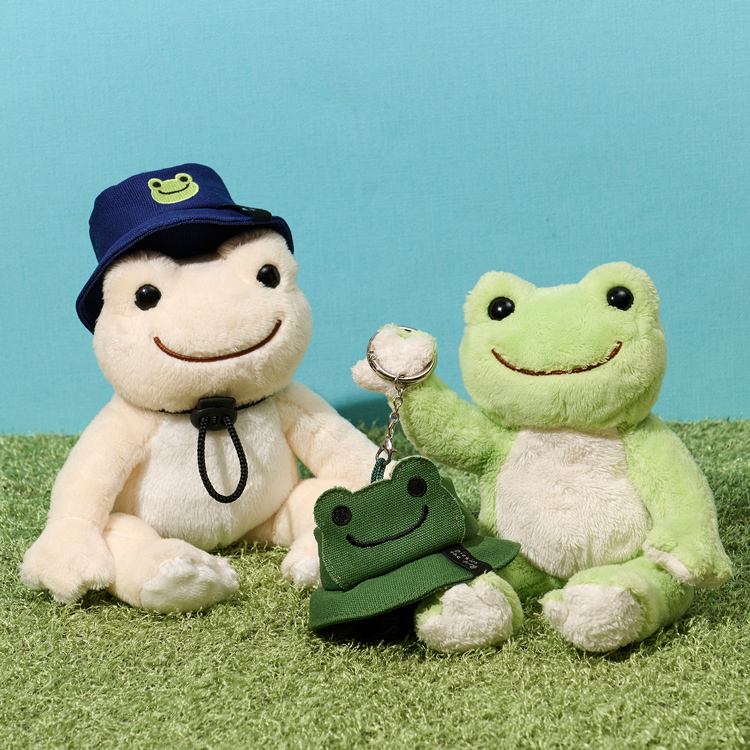 かえるのピクルス バケットハットポーチ