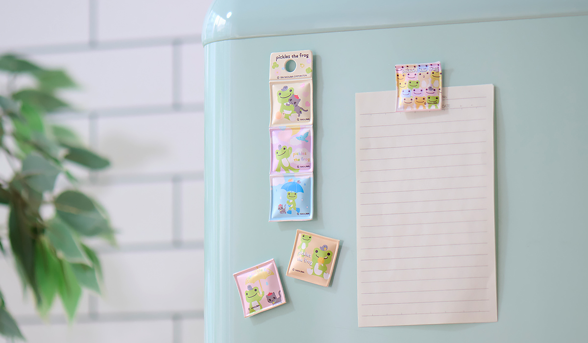 かえるのピクルス La Villa de pickles(ラヴィラドピクルス) 切り取りマグネット