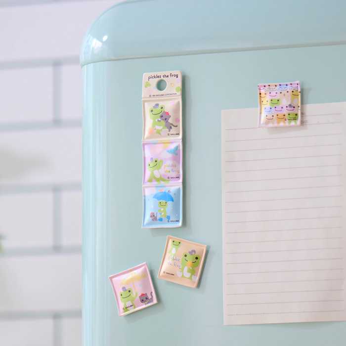 かえるのピクルス La Villa de pickles(ラヴィラドピクルス) 切り取りマグネット