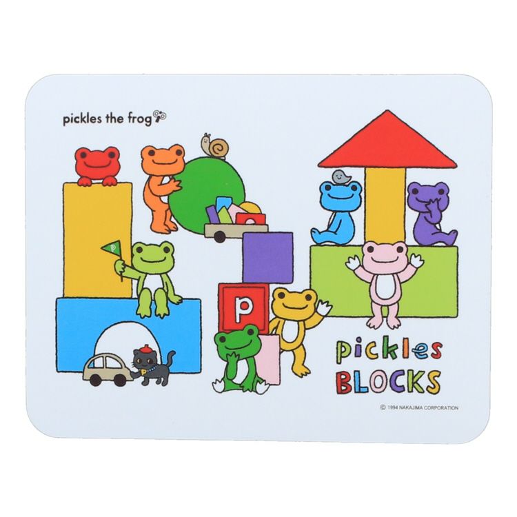 かえるのピクルス】ステッカー（BLOCKS）PIC-25 | かえるのピクルス