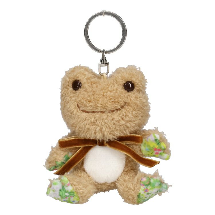 [希少]イーグルカフェ　ぬいぐるみ　第5回NHKマスコット かえるのピクルス】マスコット（ハーブガーデン/モカ）189295-23