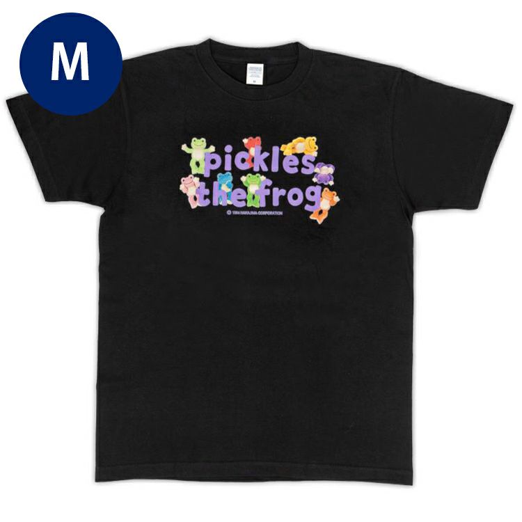 【かえるのピクルス】TシャツMサイズ（フォトロゴ/ブラック）742102 | かえるのピクルス公式オンラインショップ La Villa de  pickles(ラヴィラドピクルス)