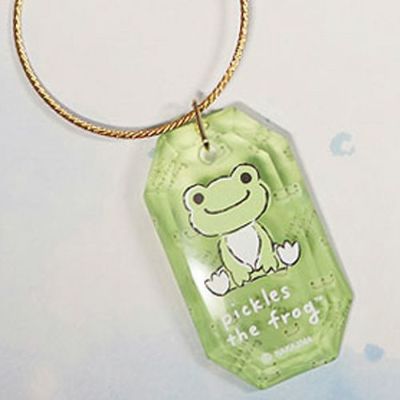かえるのピクルス】PESPO クリスタルチャーム（グリーン