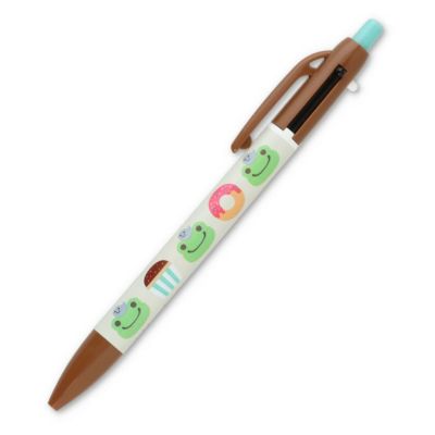 かえるのピクルス】シャープ＆2色ボールペン（歩き/GR）194961-24