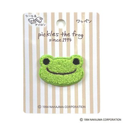 かえるのピクルス　スイカ　甚平　ピンズ　缶バッジ かえるのピクルス pickles home