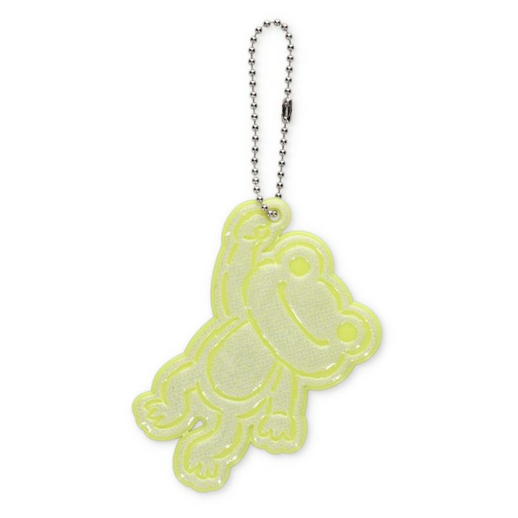 かえるのピクルス】リフレクター（無事かえる/ぶらさがり/イエロー